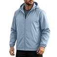 thumbnail image 6 of LONKITO Mens Rain Jackets Windproof Waterproof Windbreaker Packable with Hooded for Travel Hiking Cycling, 6 of 8