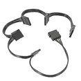 thumbnail image 3 of 4-pin IDE to SATA Cable 1 to 5 IDE 4-pin to Hard Drive SATA Adapter Cable, 3 of 5