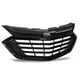 thumbnail image 5 of Parrilla De Malla Superior Delantera, Parrilla Superior Del Parachoques Delantero Deportivo ABS Resistente A Los Arañazos 84150736 Resistente Todo Negro Para Equinox 2018 A 2021, 5 of 7