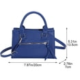 thumbnail image 4 of Jiibva Mini Shoulder Bag Female Handbags Small Crossbody Bag Vintage Leather Bag Ladies Handbags with Long Strap, 4 of 7