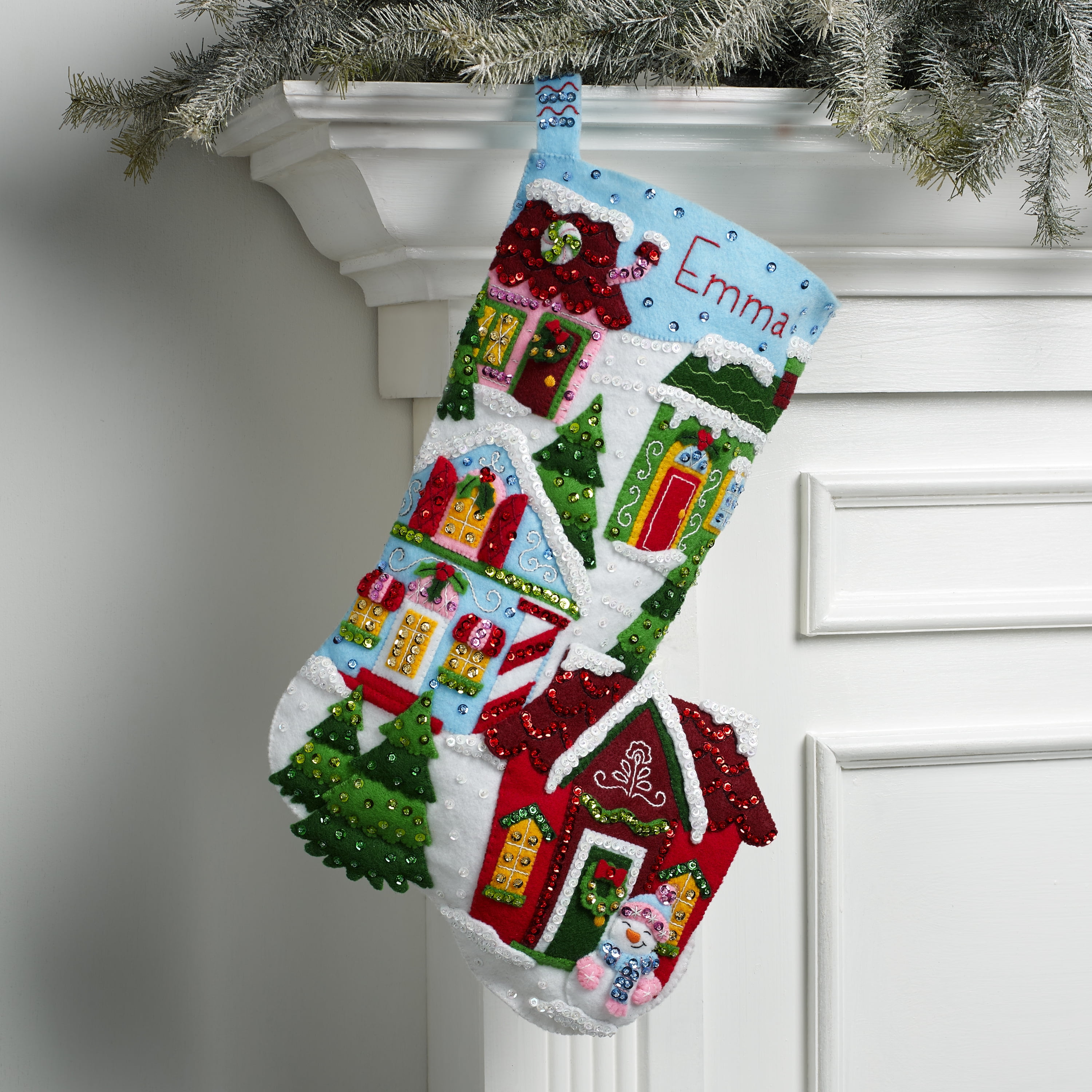 Bucilla Nativity Baby 18 Felt Christmas Stocking Kit 86170, Jesus, Manger  DIY -  Finland