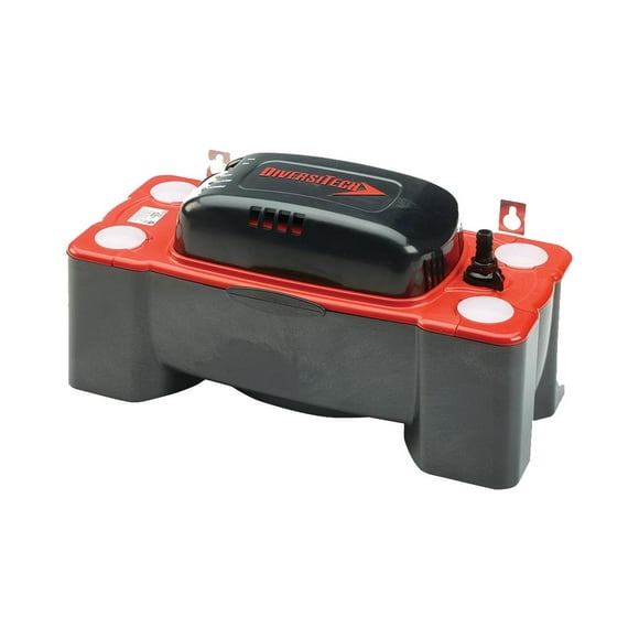 Diversitech FP-22 Furnace Condensate Pump, 120V, red, 11.8 x 6.9 x 6 inches