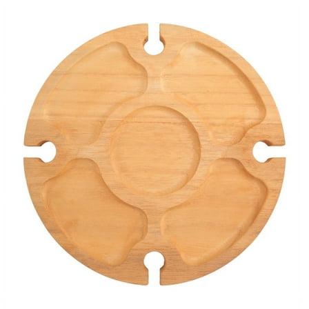 1 * Folding Picnic-Table-Wood Color