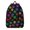 Dog Paw Print, variant on Golden Retriever and Floral Purple Backpack for School, Cute School Bag with Adjustable Shoulder Straps and Padded Back, 15.7"x11.8"x5.5"