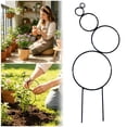 thumbnail image 1 of Ainf Garden Climbing Green Grid Support Peony Support Horticultural Fixing Rod， Support Garden Stakes And Support For Climbing Vegetable, 1 of 7