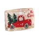 thumbnail image 1 of Cintas navideñas con borde con cable, árbol de Navidad, muñeco de nieve, camión, cinta para envolver con cable para decoración navideña, 10m, 1 of 5