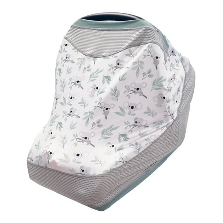 UPC: 0769662033237 | Boppy 4 and More Multi-use Cover Koala Quick-dry UPF 50+ Knit and Breathable Mesh Versatile Cover for Infant Car Seats Nursing Infant Strollers Shopping Carts Highchairs and More