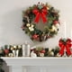 thumbnail image 4 of Set de 6 Lazos Navideños para Árbol de Navidad, con Ribete de Terciopelo y Cinta. Adornos Navideños Hechos a Mano. | Color: a | Tamaño: 15 X 13 Cm | Peso: 90 G | Paquete de 6 Lazos, 4 of 6
