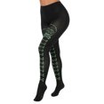 thumbnail image 5 of QSAWXQZ Womens Halloween Glow in Dark Footed Tights Full Length Stretch Leggings Free Size, 5 of 6