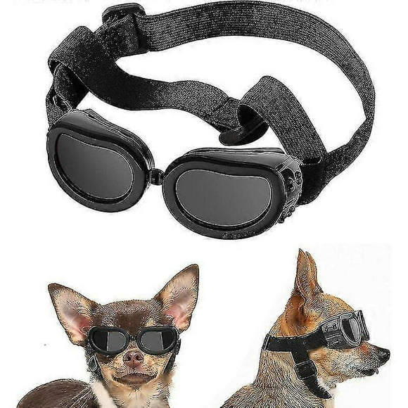 Gafas de sol ajustables para perros, anti-UV y a prueba de polvo, impermeables.