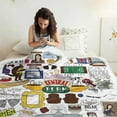 thumbnail image 3 of Friends Blanket TV Show Fleece Throw Blanket,Soft Warmer Flannel Blanket,Double-Layer Printed Blanket for Couch,Bedding,Sofa,Living Room and Camping All Season 60"X50", 3 of 6