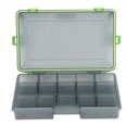 thumbnail image 2 of Caja de almacenamiento de plástico multifunción, cebo Artificial, contenedores de rejilla múltiples impermeables, aparejos de pesca, 2 of 8