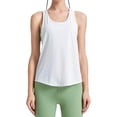 thumbnail image 2 of Workout Tank Tops Woman Lightweight Breathable Loose Fit Scoop Neck Racerback Sleeveless Shirt Workout Running Gym Tanks, 2 of 5
