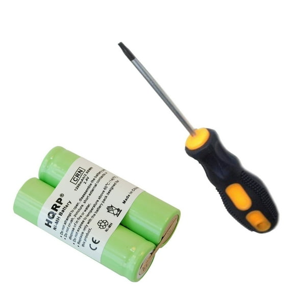 HQRP Battery fits HQ9080, HQ9090, HS8440, QUADRA ACTION Razor / Shaver   Screwdriver