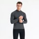 thumbnail image 1 of Ropa interior de invierno con cuello cálido sin costuras para hombres de mediana edad y mayores, ropa exterior para hombres, camiseta de una sola pieza, protección para el cuello con base, 1 of 5