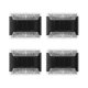 thumbnail image 1 of 4PCS Solar Wall Lamp Outdoor Waterproof Widely Applicable Solar Decorative Lights IPX65 Waterproof Grade, 1 of 5