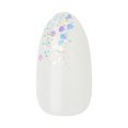thumbnail image 6 of KISS imPRESS  Press on Nails, Too Sweet, White, Medium Almond, 30 Count, 6 of 12