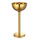 thumbnail image 4 of Cubitera de pie de acero inoxidable para champán, ideal para bares y barbacoas. Oro, 4 of 9