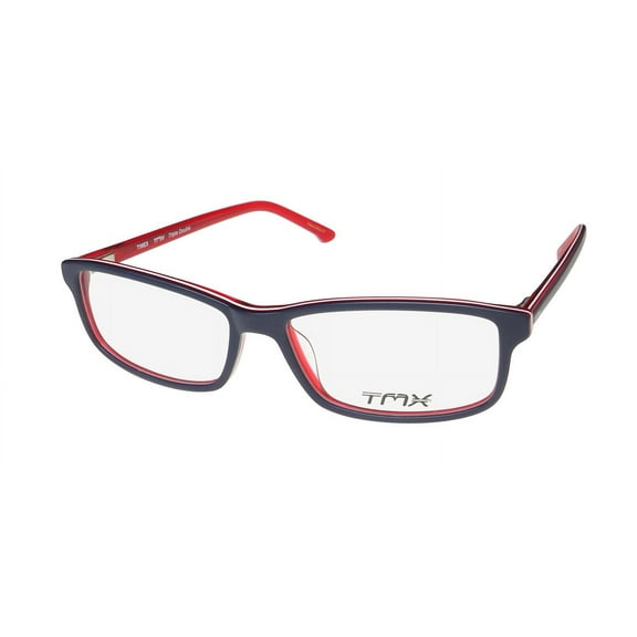 TIMEX TMX TRIPLE DOUBLE PREMIUM ACETATE PLASTIC DURABLE EYEGLASS FRAME/EYEWEAR
