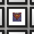 thumbnail image 4 of Gallery Pops DC Comics Superman - Superman Mosaic Wall Art, Black Framed Version, 12" x 12", 4 of 5