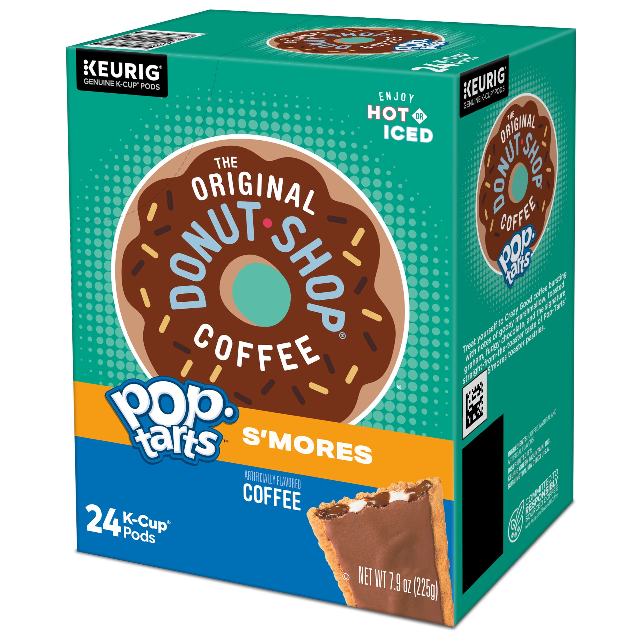The Original Donut Shop, Pop-Tarts S'mores Flavored K-Cup Coffee Pods, 24 Count
