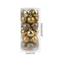 thumbnail image 4 of 24pcs 3cm Christmas Tree Decor Ball Baubles Hanging Ornaments Party Decorations, 4 of 13