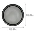 thumbnail image 2 of Toyvian 2Pcs Black Car Speaker Covers Loudspeaker Diaphragm Membrane Replacement Professional Grade, 2 of 5