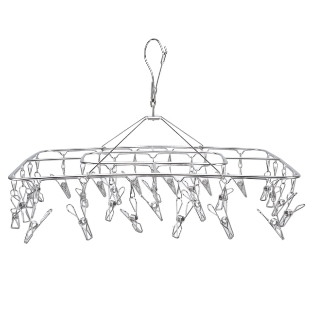 Clothes Drying Rack,Clothes Drying Rack with Underwear Hanger Stainless Steel Drying Rack Masterfully Created