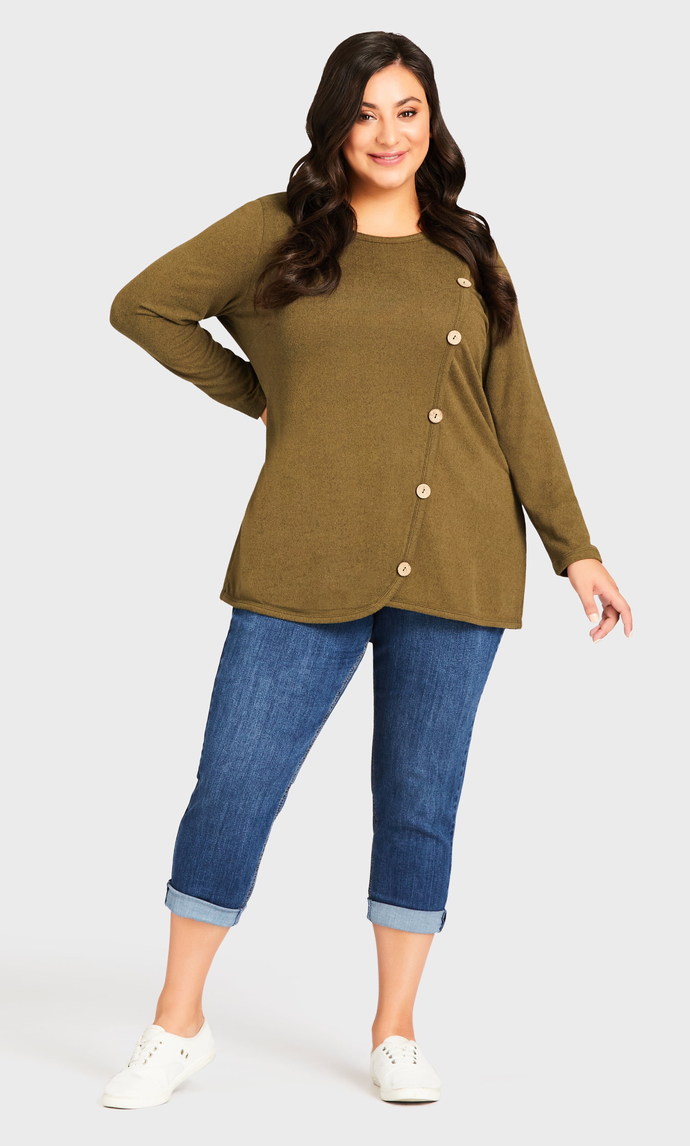 Girlfriend Stretch Jean Dark 