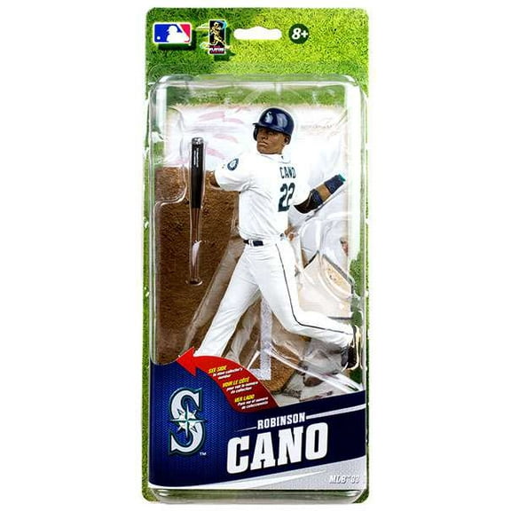 McFarlane MLB Sports Picks Series 33 Robinson Cano Action Figure (White Uniform)