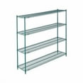 thumbnail image 2 of Global Industrial 18727G 72 x 18 x 74 in. Nexel Poly-Z-Brite Wire Shelving, Green, 2 of 4