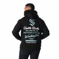 thumbnail image 2 of Unisex The Wild Collective  Black Seattle Kraken Pullover Hoodie, 2 of 4