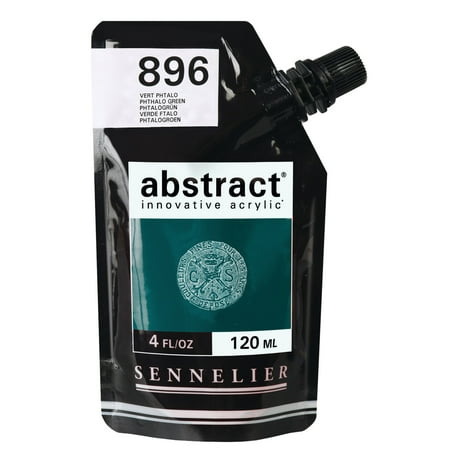 UPC: 3046450042471 | Sennelier Abstract Acrylic  120ml  Satin  Phthalo Green
