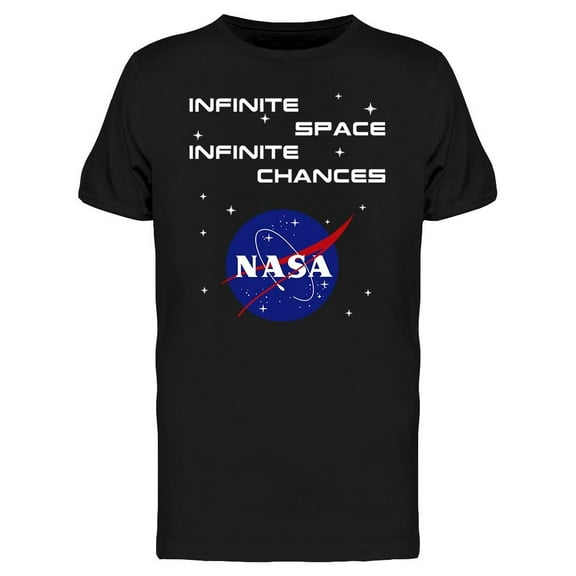 NASA Nasa Infinite Space T-Shirt Men -NASA Designs, Male XX-Large