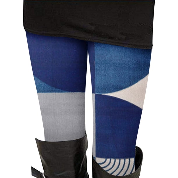 MKLEKYY Leggings de yoga para mujer, informales, con estampado floral, elásticos, de cintura alta, para yoga, correr, fitness diario