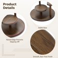 thumbnail image 3 of 3-Tier Wooden Desktop Organizer, Vertical Space-Saving Makeup Perfume Coffee Mug Display Shelf, Bathroom Vinity Kitchen Storage Rack, Easy Assembly Wood Stand, 7.9 x 7.9 x 4.9 in, 3 of 5