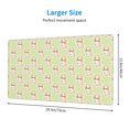 thumbnail image 2 of Sikiie Rabbit With Tie Mouse Pad, 16x29.5 Mousepad Desk Mat in Anti-Slip Rubber Mousepads Mat for Game Office Laptop Computer, 2 of 8