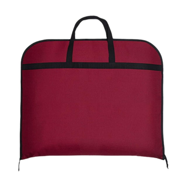 Funda Para Traje Funda Para Ropa Hombres Mujeres Bolsa Para Traje Colgante Para Trajes Abrigos Uniformes Rojo