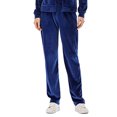 thumbnail image 1 of Womens Velour Tracksuits Pants Long Pants Sweatsuits, Sports Outfit Zip Sweatpants for Jogging Running Hiking, 1 of 8