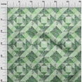 thumbnail image 3 of oneOone Silk Tabby Forest Green Fabric Asian Floral Craft Projects Decor Fabric Printed By The Yard 42 Inch Wide, 3 of 4