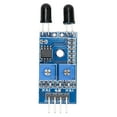 thumbnail image 2 of IR Flame Sensor Module, Strong Driving Clean Signal LM393 Comparator Fire Detection Sensor Module 3.3V-5V  For Light, 2 of 8