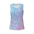 thumbnail image 6 of Sigee Fantasy Gradient for Women's Workout Tank Top,Running Tank Tops,Sleeveless Gym ClothesXX-Large, 6 of 8
