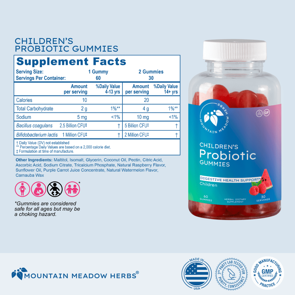 Children's Probiotic Gummies | Digestive Health Support 60 ct.