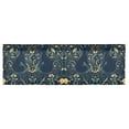 thumbnail image 6 of Yayeee Kitchen Valance Rod Pocket 54" x 18" Living Room Window Curtain, Shadowy Forest Pattern, 6 of 6