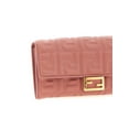 thumbnail image 3 of Fendi Women's Continental Baguette' Wallet On Chain Pink, 3 of 4