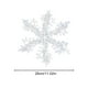 thumbnail image 1 of Uuiauoio Snowflake Snowflake String Christmas Decorations,Christmas Tree Decoration Pendant ,Holiday Pendants for Indoor and Outdoor Use, Festive Hanging Ornaments with Easy Storage, 1 of 9