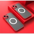 thumbnail image 1 of NNBILI Luxury Matte Armor Magnetic For Magsafe Wireless Charge Case For iPhone 16 15 14 13 11 12 Pro Max Mini Plus Cover funda tzw, 1 of 7