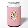thumbnail image 2 of Carolines Treasures CK4114CC Bull Terrier Pink Flowers Can or Bottle Hugger Can Hugger multicolor, 2 of 5