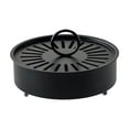 thumbnail image 2 of SPOORYYO Fireproof Mosquito Coil Holder with Lid, Hollow Ventilated Cover, Round Safety Design, Indoor Outdoor Ash Guard, Durable Iron Box, 2 of 6