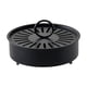 thumbnail image 2 of Caja Ignífuga para Espirales Antimosquitos | Soporte de Acero Al Carbono para Espirales Antimosquitos con Tapa | Estante para Repelente de Mosquitos | Quemador de Incienso de Hierro Negro | 15 X 15 X, 2 of 6